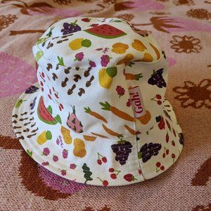 Lisa Says Gah Farmers Market print Britt hat bucket hat